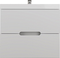 Style Line Тумба под раковину Матис 70 подвесная белая матовая